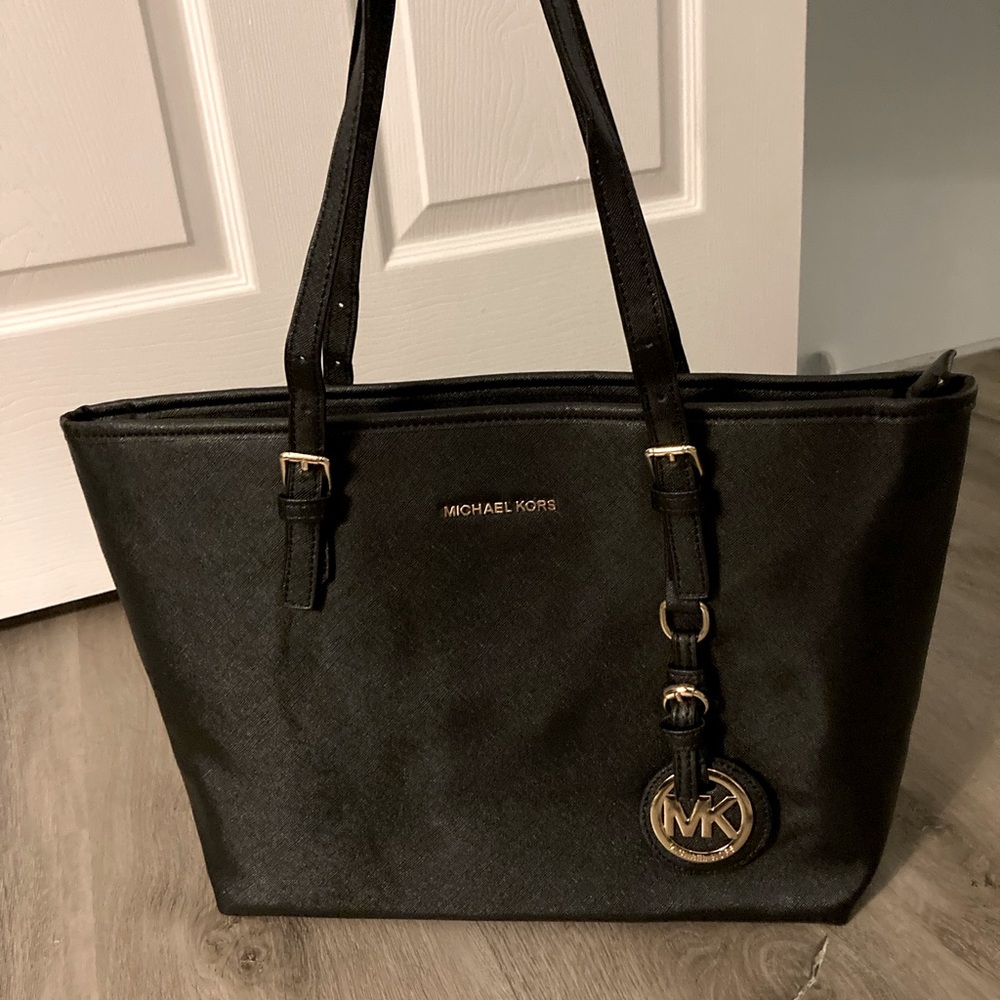 Black Michael Kors Tote Bag